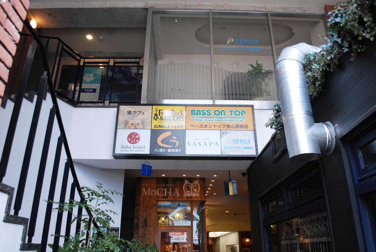 Iloha Hostel Namba Shinsaibashi Ōsaka Eksteriør bilde